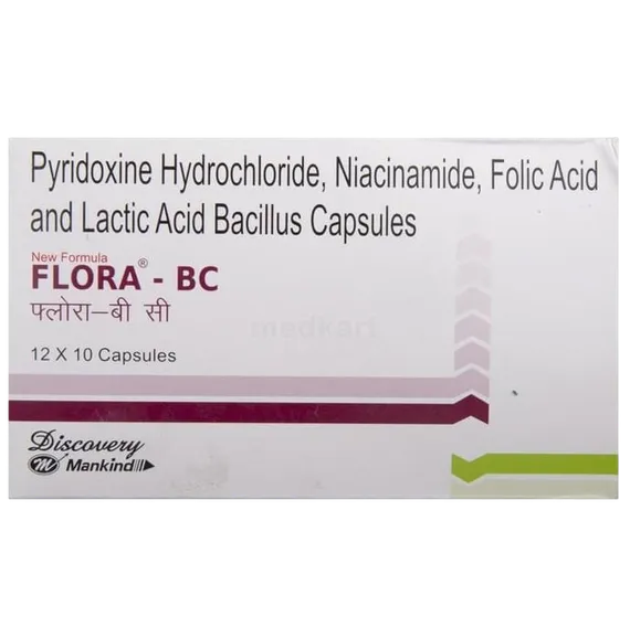 flora bc capsule 10's